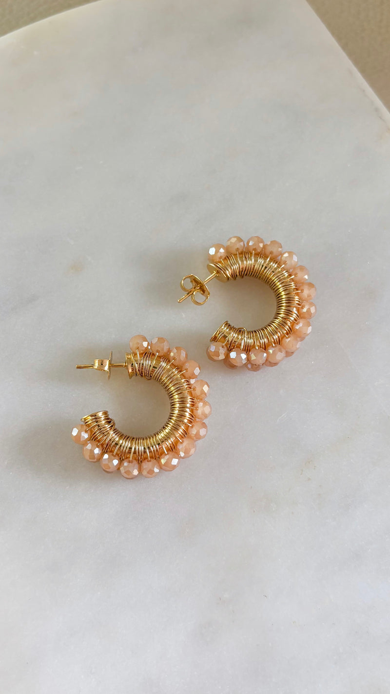 Golden Hour Hoop Earrings