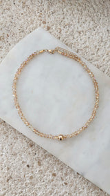 Boho Luxe Crystal Necklace