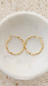Serene Wave Hoops