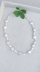 The Sculpted Pearl Necklace