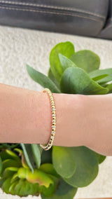 Halo Bead Cuff Bracelet