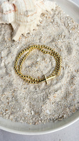 Cross Duo Set Bracelets