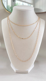 Golden Whisper Chain Necklace
