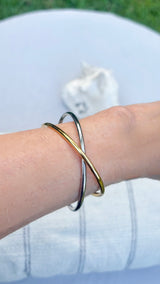 Dual Glow Bangle Bracelets