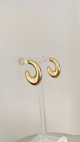 Raindrop Hoop Earrings