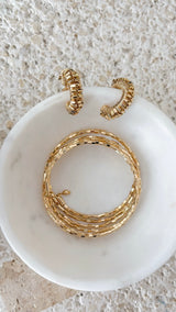 Luz Hoop Earrings