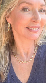 Lustre Link Earrings