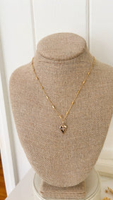 Phoenix Rising Heart Necklace