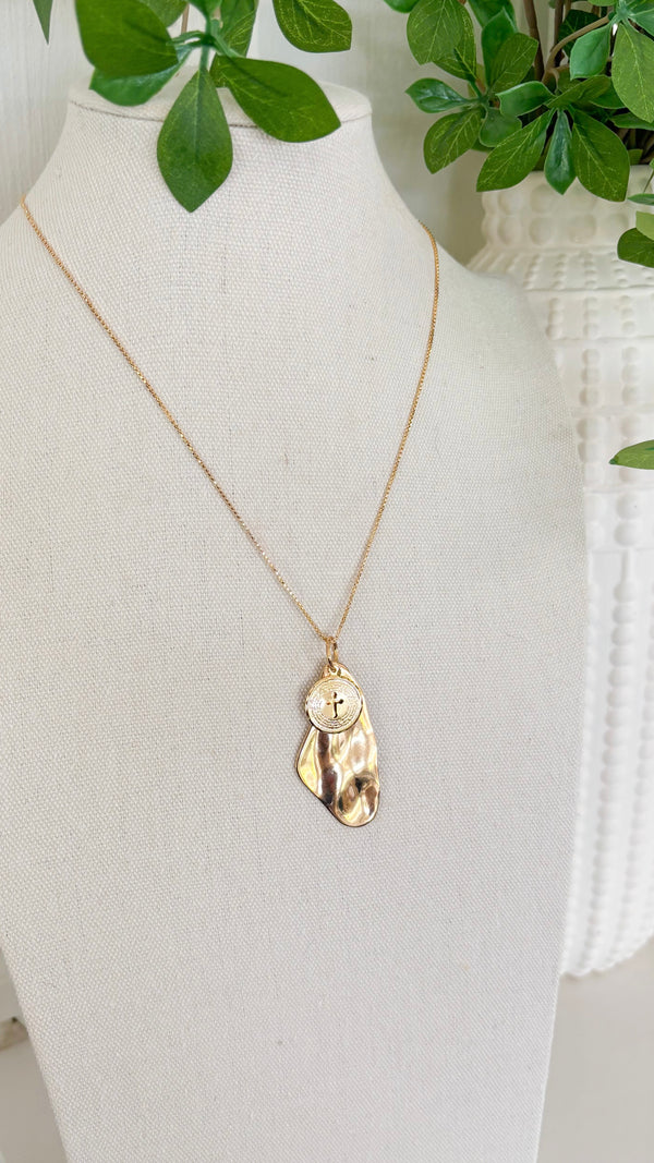 Elevated Faith Charm Necklace