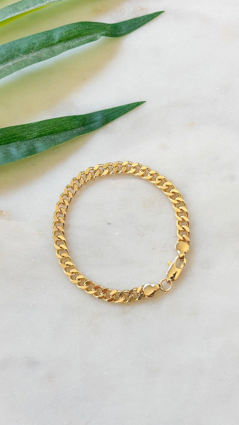 South Beach Cuban Chain Bracelet