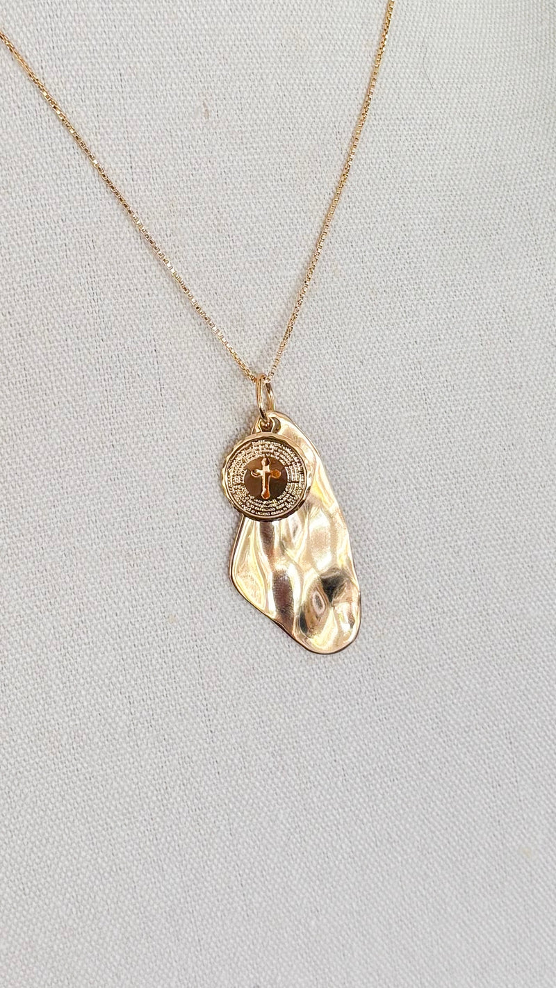 Elevated Faith Charm Necklace
