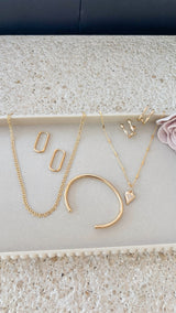 Double Wave Earrings