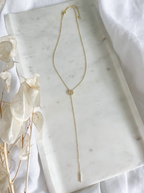 Diana Lariat Necklace