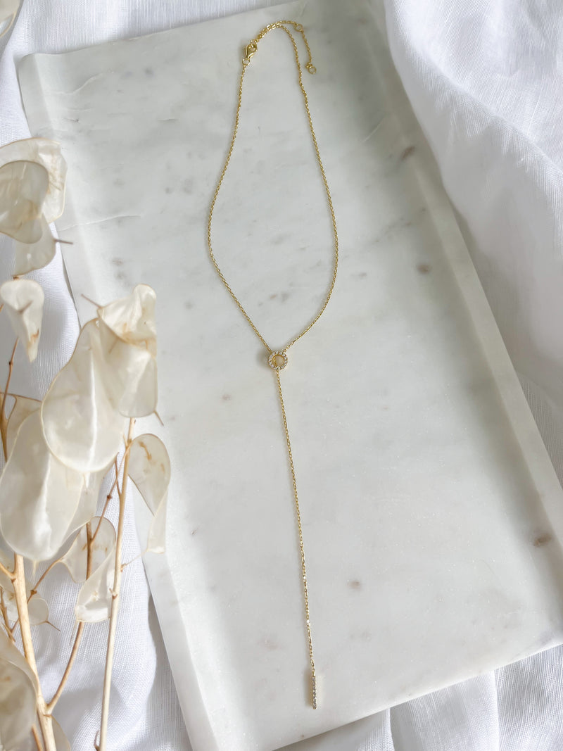 Diana Lariat Necklace