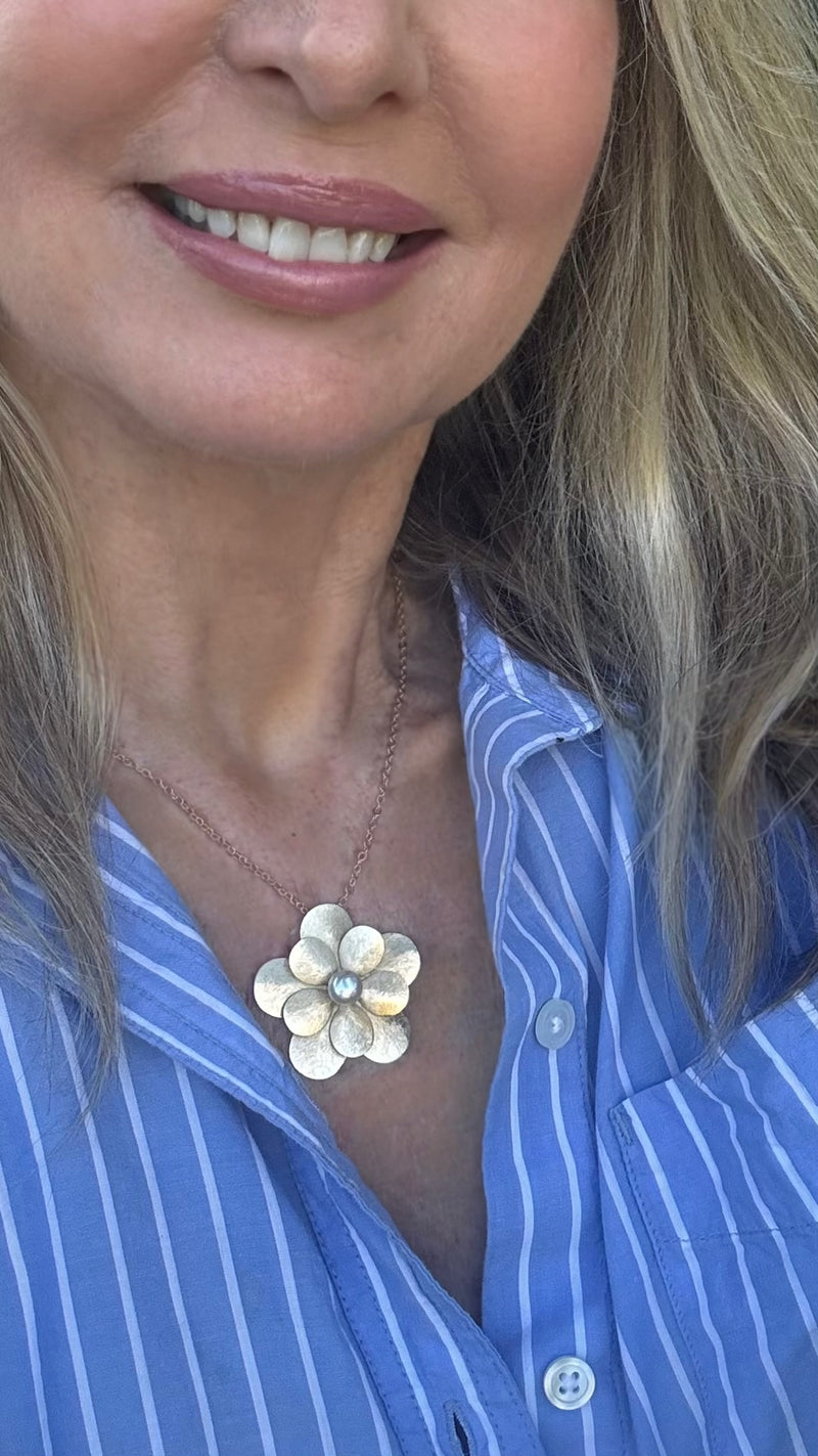 Golden Blossom Necklace