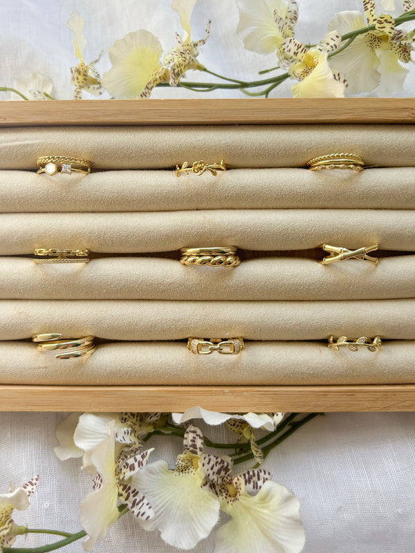 Link Baguette Ring