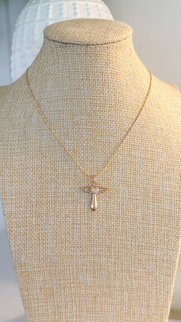 Angle of Love Pendant Necklace