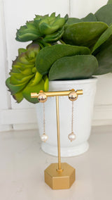 Willow Pearl Drop Earrings