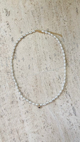 Watchful Eye Pearl Necklace