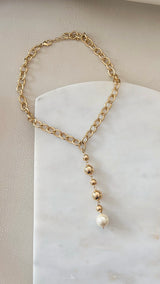 Roma Long Lariat Necklace
