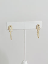 Charlie Paperclip Earrings