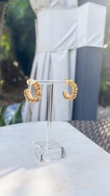 Luz Hoop Earrings