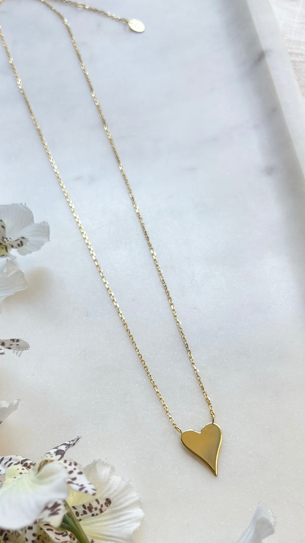 Heart of Gold Small Necklace