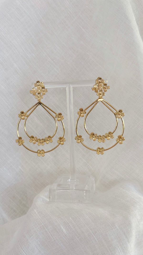 Adriana Tear Shape  Statement Earring