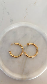 Down Town Hoop Earrings