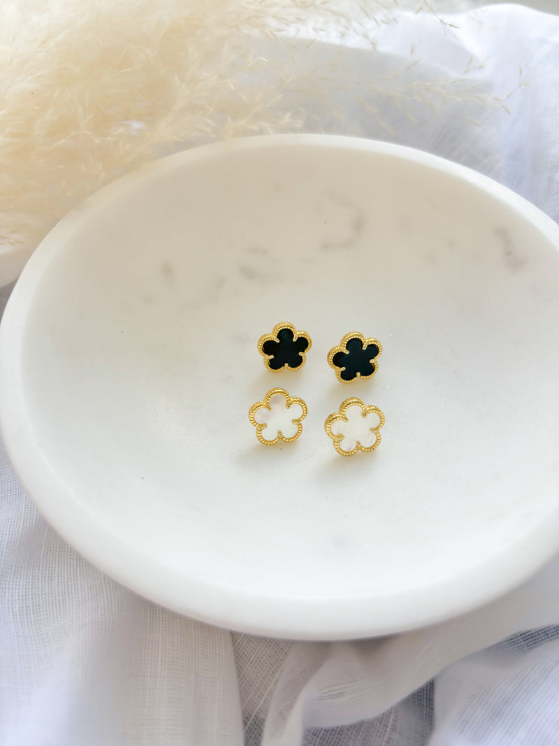 Lucila Flower Stud Earrings