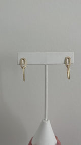 Charlie Paperclip Earrings