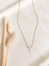 Thin Cross Necklace