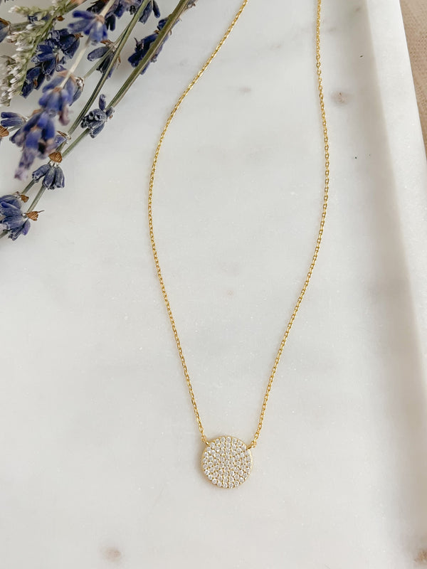 Classic Disc Necklace